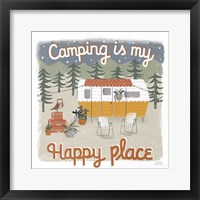 Gone Glamping V Framed Print