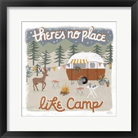 Framed 'Gone Glamping II' border=