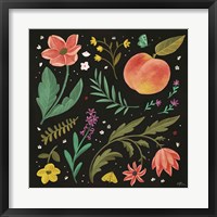 Spring Botanical II Black Framed Print