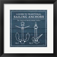 Vintage Sailing Knots XII Framed Print