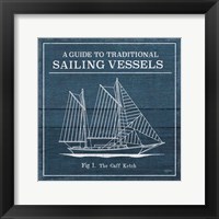 Vintage Sailing Knots XI Framed Print