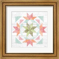 Framed 'Pastel Flower Market XI' border=