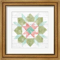 Framed 'Pastel Flower Market IX' border=