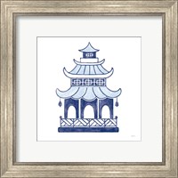 Framed 'Everyday Chinoiserie IV' border=