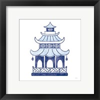 Framed 'Everyday Chinoiserie IV' border=