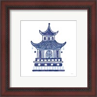 Framed 'Everyday Chinoiserie II' border=