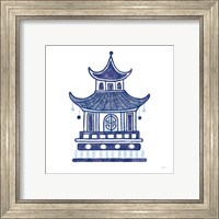 Framed 'Everyday Chinoiserie II' border=