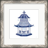 Framed 'Everyday Chinoiserie III' border=