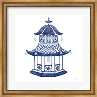 Framed 'Everyday Chinoiserie III' border=