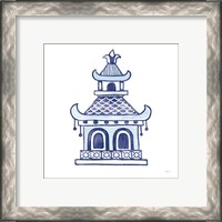 Framed 'Everyday Chinoiserie I' border=