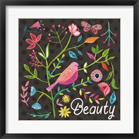 Budding Beauty III Dark Framed Print