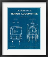 Framed Locomotive Blueprint III