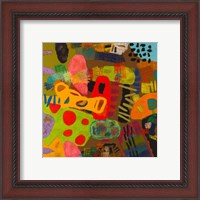 Framed 'Conversations in the Abstract #19' border=