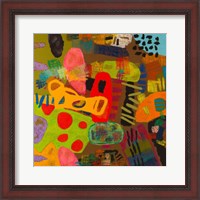 Framed 'Conversations in the Abstract #19' border=