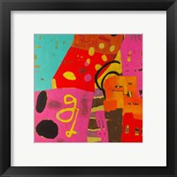 Framed 'Conversations in the Abstract #23' border=