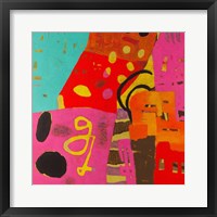 Framed 'Conversations in the Abstract #23' border=