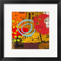 Framed 'Conversations in the Abstract #28' border=