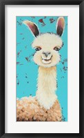 Framed Llama Sue