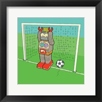 Framed Goalie Bot