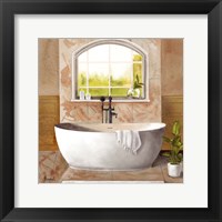 Marble Bath I Framed Print