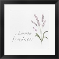 Wildflowers and Sentiment IV Framed Print