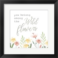 Framed 'Full Bloom II' border=