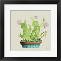 Succulent Symphony III clean Framed Print