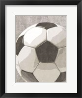 Sports Ball - Soccer Framed Print