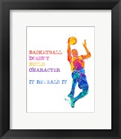 Framed Basketball 1