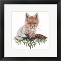 Framed 'Baby Fox' border=