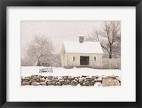 Framed Virginia Snow Storm