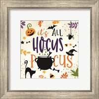 Framed 'It's All Hocus Pocus' border=