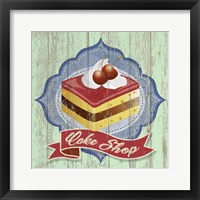 Cake Shop Framed Print