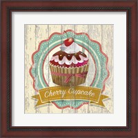 Framed 'Cherry Cupcake' border=