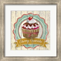 Framed 'Cherry Cupcake' border=