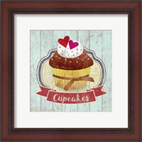 Framed 'Cupcakes' border=