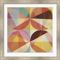 Framed 'Chromatica I' border=