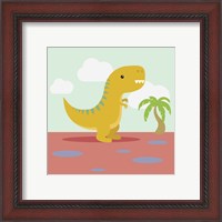 Framed 'Li'l T-rex' border=