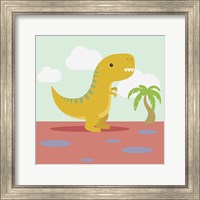 Framed 'Li'l T-rex' border=