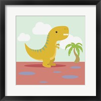Li'l T-rex Framed Print