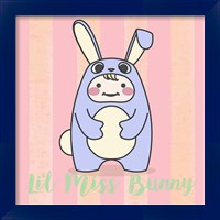 Framed 'Li'l Bunny' border=