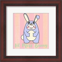 Framed 'Li'l Bunny' border=