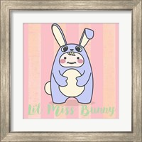 Framed 'Li'l Bunny' border=