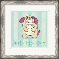 Framed 'Li'l Dog' border=