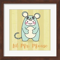 Framed 'Li'l Mouse' border=