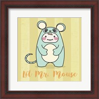 Framed 'Li'l Mouse' border=