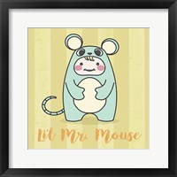 Framed 'Li'l Mouse' border=