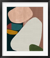 Stacking Pebbles II Framed Print