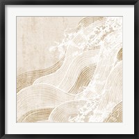 Tidal Waves II Framed Print