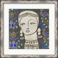 Framed 'Selene' border=